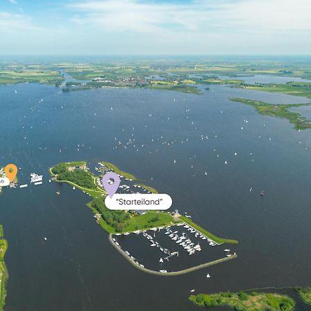 Welcome In - Houseboat Agua Dolce Met Tuin, Paviljoenwei 4, Sneek - Offingawier ภายนอก รูปภาพ